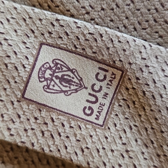 Gucci tie authentic made of silk 100% - Picture 9 of 10